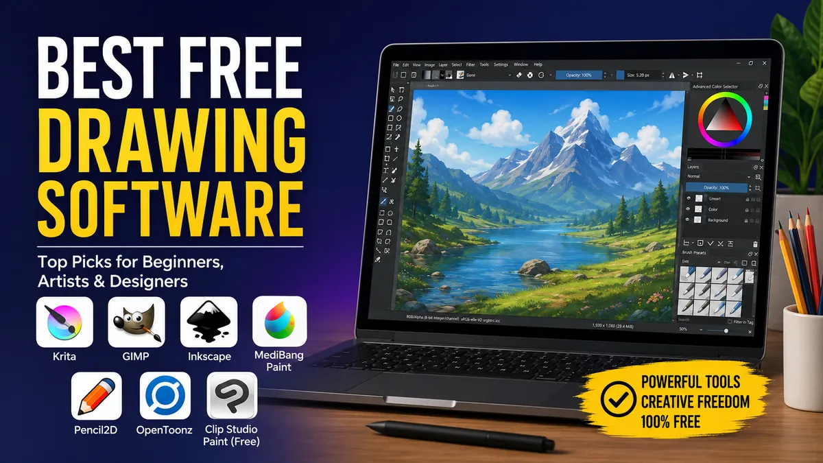 best free drawing software: 9 Top Picks for 2026