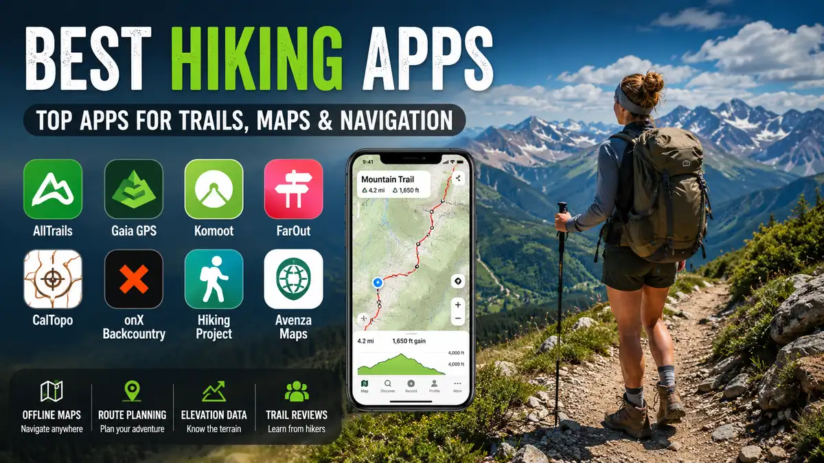 best hiking apps: 8 Top Picks for Trails & Offline Maps