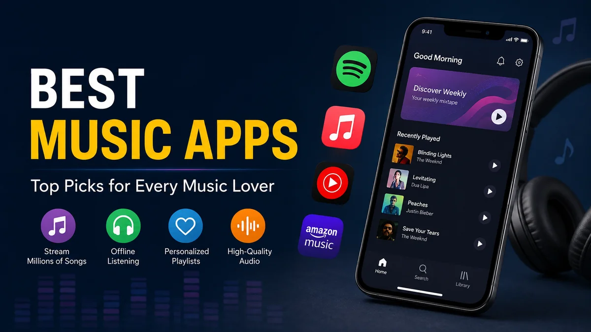 best music apps: Top Streaming Choices for 2026