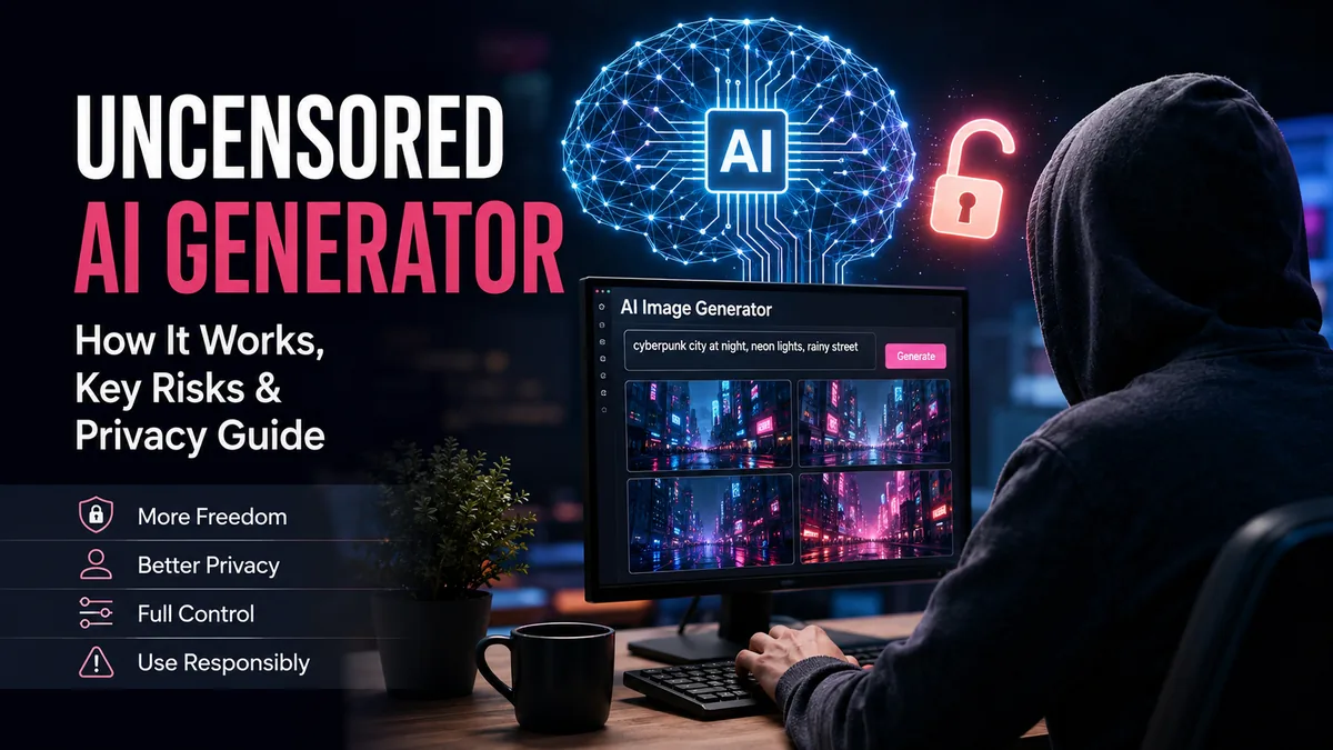 Uncensored AI Generator: How It Works & Key Risks