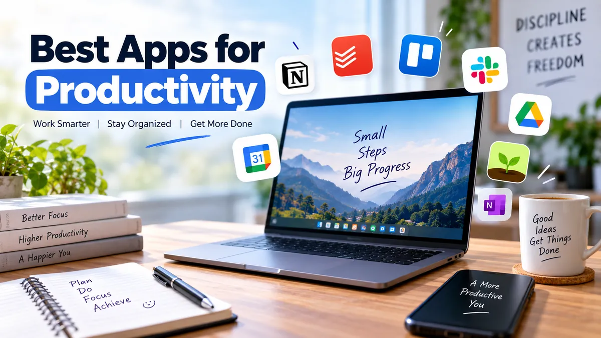 Best Apps for Productivity: Top Picks for 2026