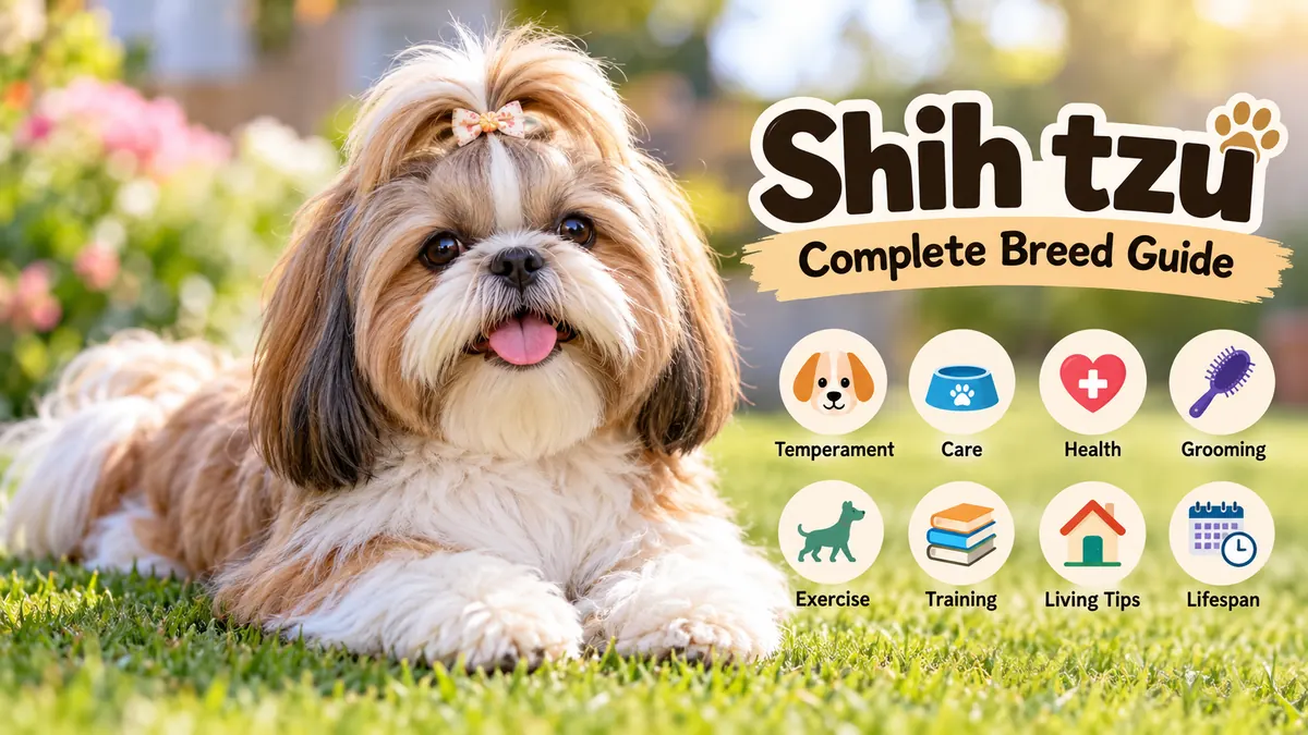 Shih Tzu: Temperament, Care, Health & Breed Guide