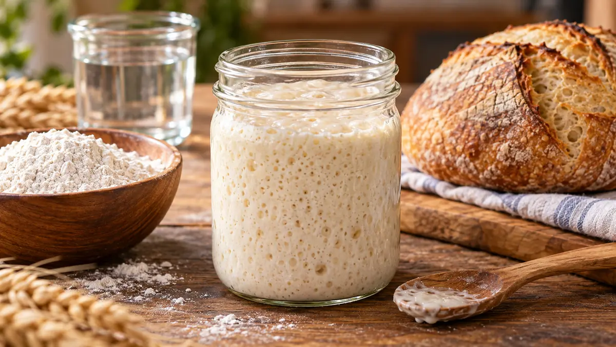Sourdough Starter: Easy Step-by-Step Beginner Guide