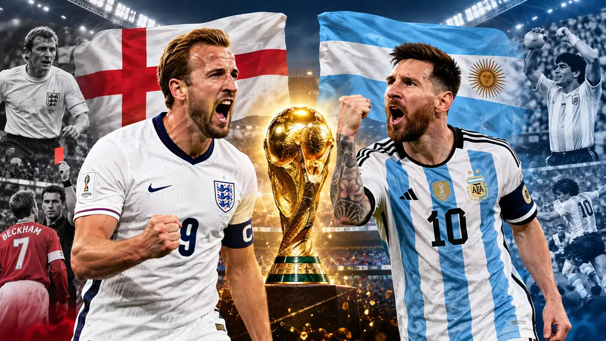 england vs argentina: 2026 Result, History & H2H