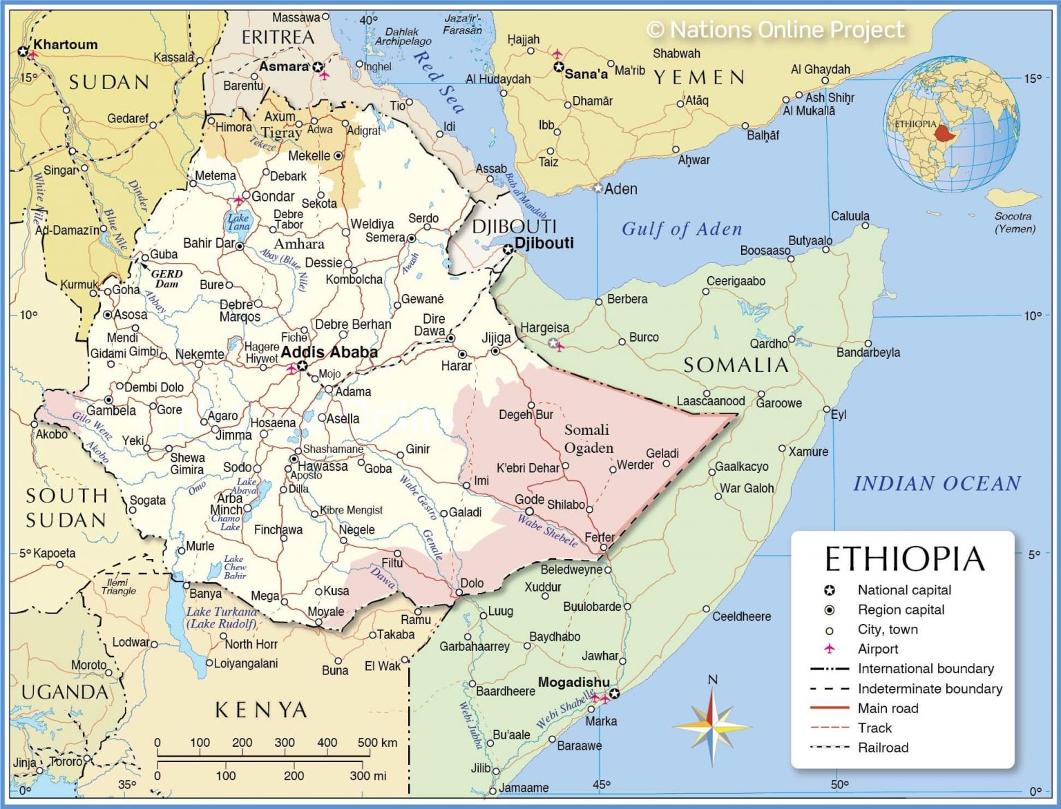 Ethiopia Map 1536x1172 